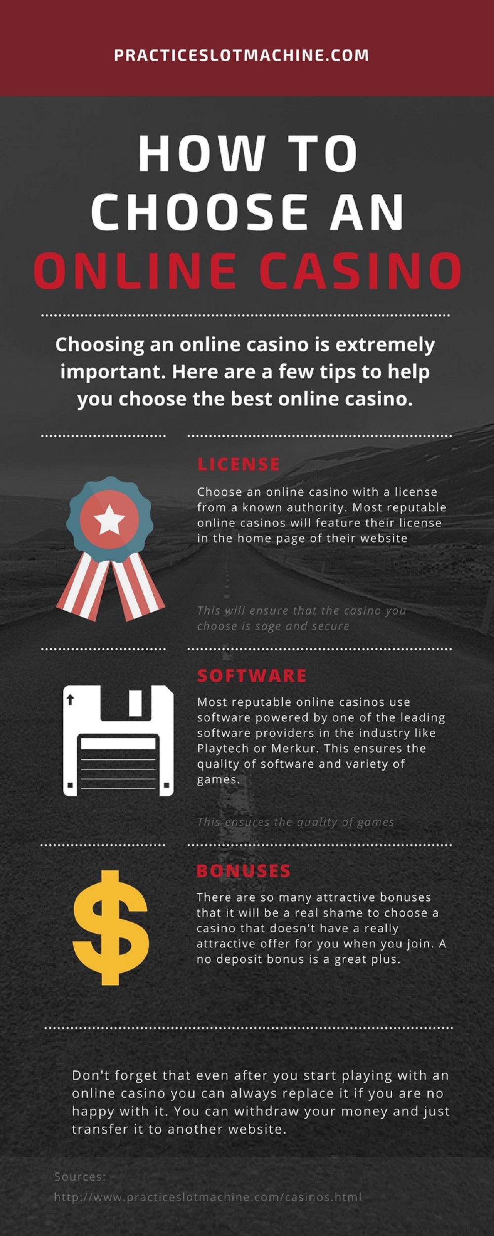 How to choose Online Casino